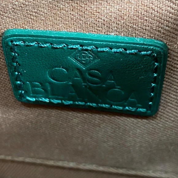 Authentic Pre-Owned CASABLANCA Women's Orange Gradient Embossed Mini Jeanne Bag - Picture 11 of 16